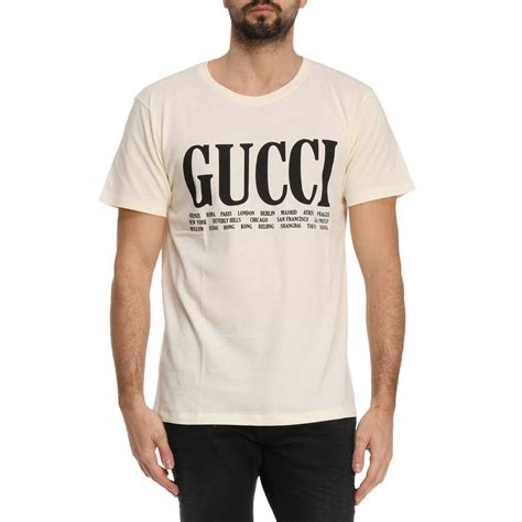 mens white gucci shirt free shipping|gucci t shirt men's cheap.